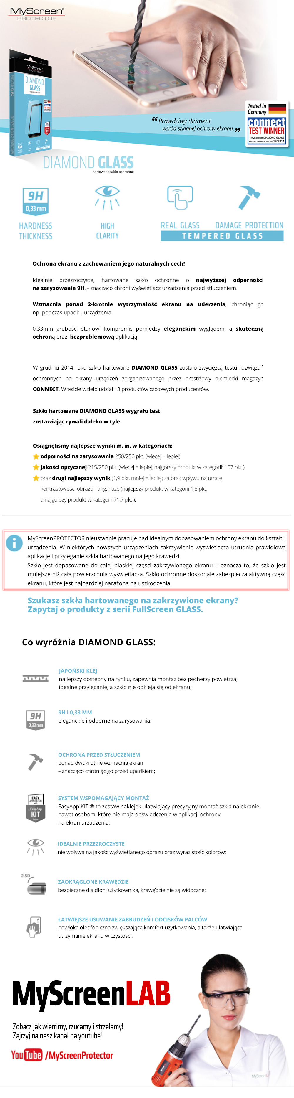 Szkło ochronne MyScreen Diamond Glass do iPad 10.2 2019